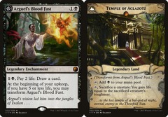 Arguel's Blood Fast // Temple of Aclazotz - Foil